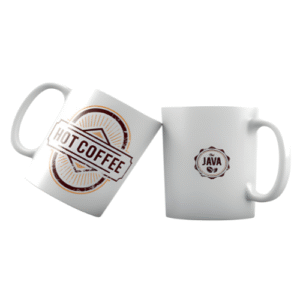 Caneca Cerâmica Branca 325ml