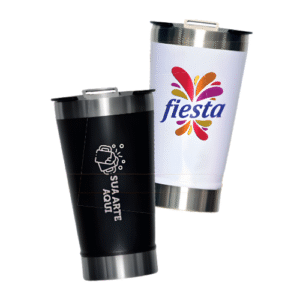 Copo térmico com abridor