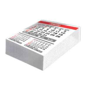 Bloco de Calendário Comercial