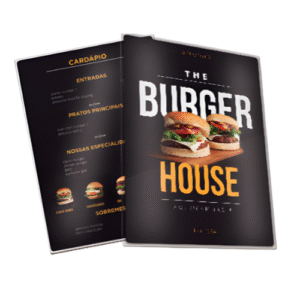 Cardápio Plastificado