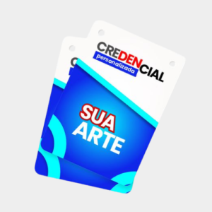 Credencial PVC branco